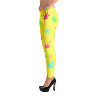 Yellow Queen of the Green Leggings - Thumbnail 6