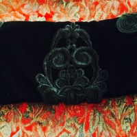 Victorian inspired hand warmer muff, Dickens - Thumbnail 2