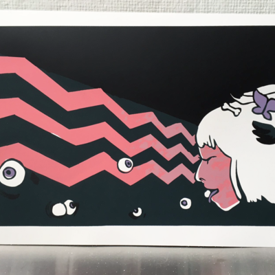 Ponponpon screen print - Thumbnail 2