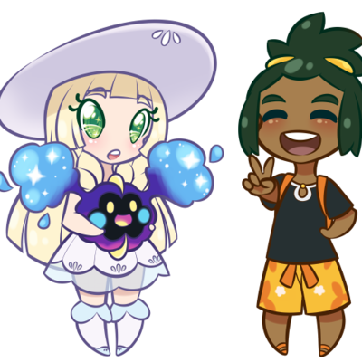 Pokemon sun & moon stickers