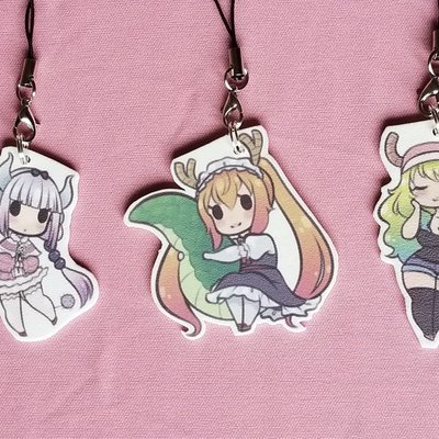 Kobayashi's dragon maid charms