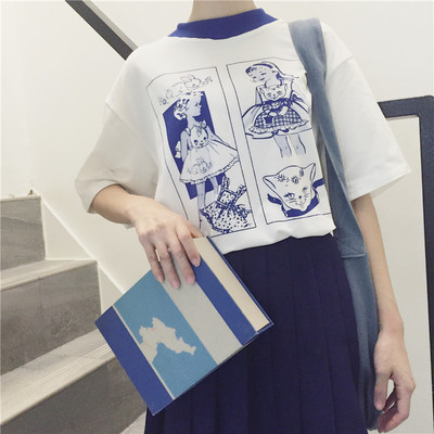 Blue Doll Tee