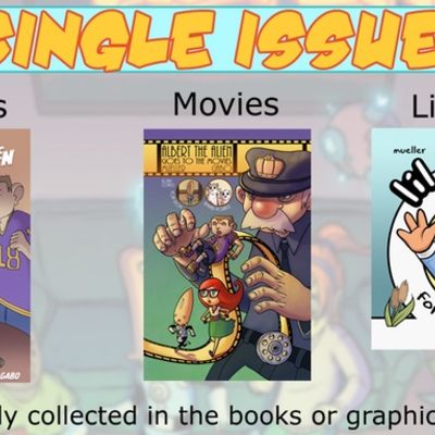 (bundle) albert the alien - collection