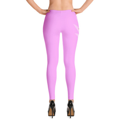 Pink official daisy doobs blazed leggings