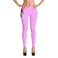 Pink Official Daisy Doobs Blazed Leggings - Thumbnail 1