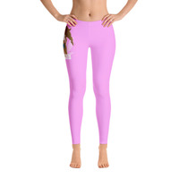 Pink Official Daisy Doobs Blazed Leggings - Thumbnail 3