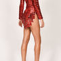 Red Sequin Dress-1