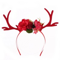 Floral Reindeer Antlers - Thumbnail 3