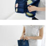 Navy Blue Color Travel Use Multiple Pocket Packing Pouch Good for Underwear - Thumbnail 2