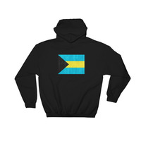 reppin Bahamas Hooded Sweatshirt graphic on the back - Thumbnail 2