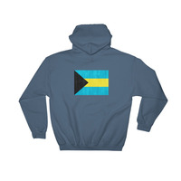 reppin Bahamas Hooded Sweatshirt graphic on the back - Thumbnail 3