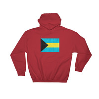 reppin Bahamas Hooded Sweatshirt graphic on the back - Thumbnail 7