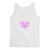 Babygirl White Print Tank - Thumbnail 2