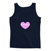 Babygirl White Print Tank - Thumbnail 7