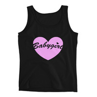 "Babygirl" Transparent Font Tank - Thumbnail 1