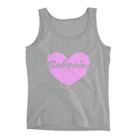 "Babygirl" Transparent Font Tank - Thumbnail 5