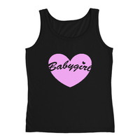 "Babygirl" Transparent Font Tank - Thumbnail 8