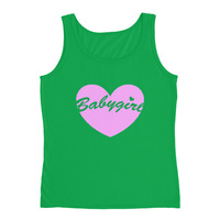 "Babygirl" Transparent Font Tank - Thumbnail 10