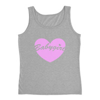 "Babygirl" Transparent Font Tank - Thumbnail 11