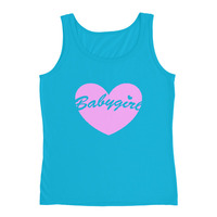 "Babygirl" Transparent Font Tank - Thumbnail 12