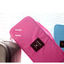 HOT PINK Color Travel Use Multiple Pocket Packing Pouch Good for Underwear - Thumbnail 3
