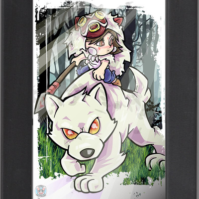 Princess mononoke (mini print)