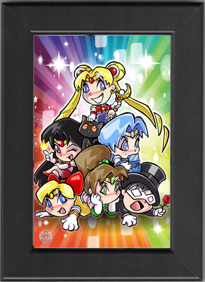 Sailor Scouts (Mini print)