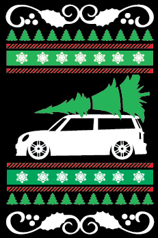 Mini Cooper R55 Ugly Christmas Sweater