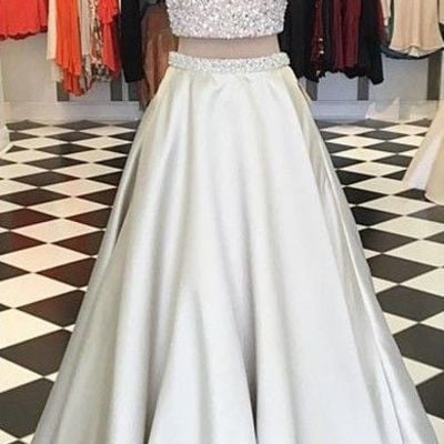 Long prom dresses,bridesmaid dresses,two piece prom dresses,pd3900409 - Thumbnail 4
