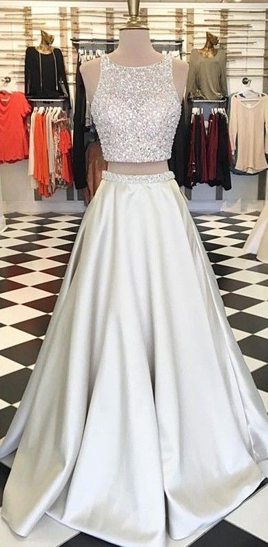 long prom dresses,bridesmaid dresses,two piece prom dresses,PD3900409