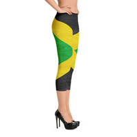 Jamaica designed by Chris Merchant Capri Leggings - Thumbnail 3