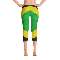 Jamaica designed by Chris Merchant Capri Leggings - Thumbnail 4