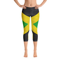Jamaica designed by Chris Merchant Capri Leggings - Thumbnail 5