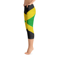 Jamaica designed by Chris Merchant Capri Leggings - Thumbnail 6