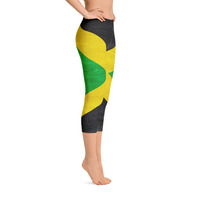 Jamaica designed by Chris Merchant Capri Leggings - Thumbnail 7