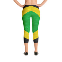 Jamaica designed by Chris Merchant Capri Leggings - Thumbnail 8
