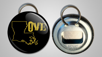 N.O.L.A. Love Keychain Bottle Opener