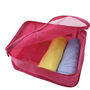 Packing Squares 30 X 20 x 13 cm HOT PINK Color Multiple Organizing Easy Use Fold-able Travel Pouch - Thumbnail 3