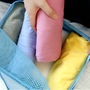 Packing Squares 30 X 20 x 13 cm SKY BLUE Color Multiple Organizing Easy Use Fold-able Travel Pouch - Thumbnail 2