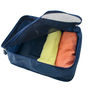 Packing Squares 30 X 20 x 13 cm NAVY BLUE Color Multiple Organizing Easy Use Fold-able Travel Pouch - Thumbnail 1