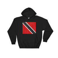 Trinidad design by Merchant T'ees Hooded Sweatshirt graphic on front. - Thumbnail 2