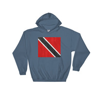 Trinidad design by Merchant T'ees Hooded Sweatshirt graphic on front. - Thumbnail 4