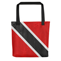 Trinidad flag graphics Tote bag - Thumbnail 1