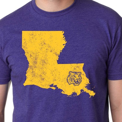 Louisiana tigers unisex tee 