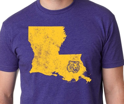 Louisiana Tigers Unisex Tee 