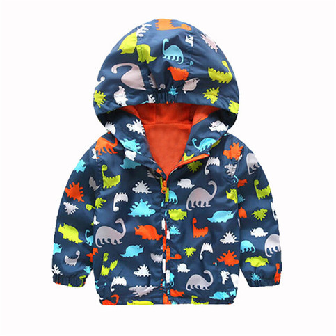 Multicolor Dinosaur Jacket