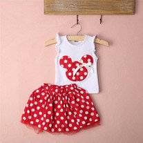 Happiest Place On Earth Top and Skirt Set - Thumbnail 1