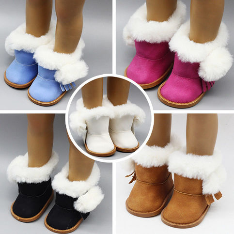 Cute and Fuzzy Boots Size 13-18 Months
