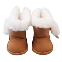 Cute and Fuzzy Boots Size 13-18 Months - Thumbnail 4