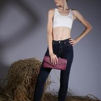 Studded Leather Purse